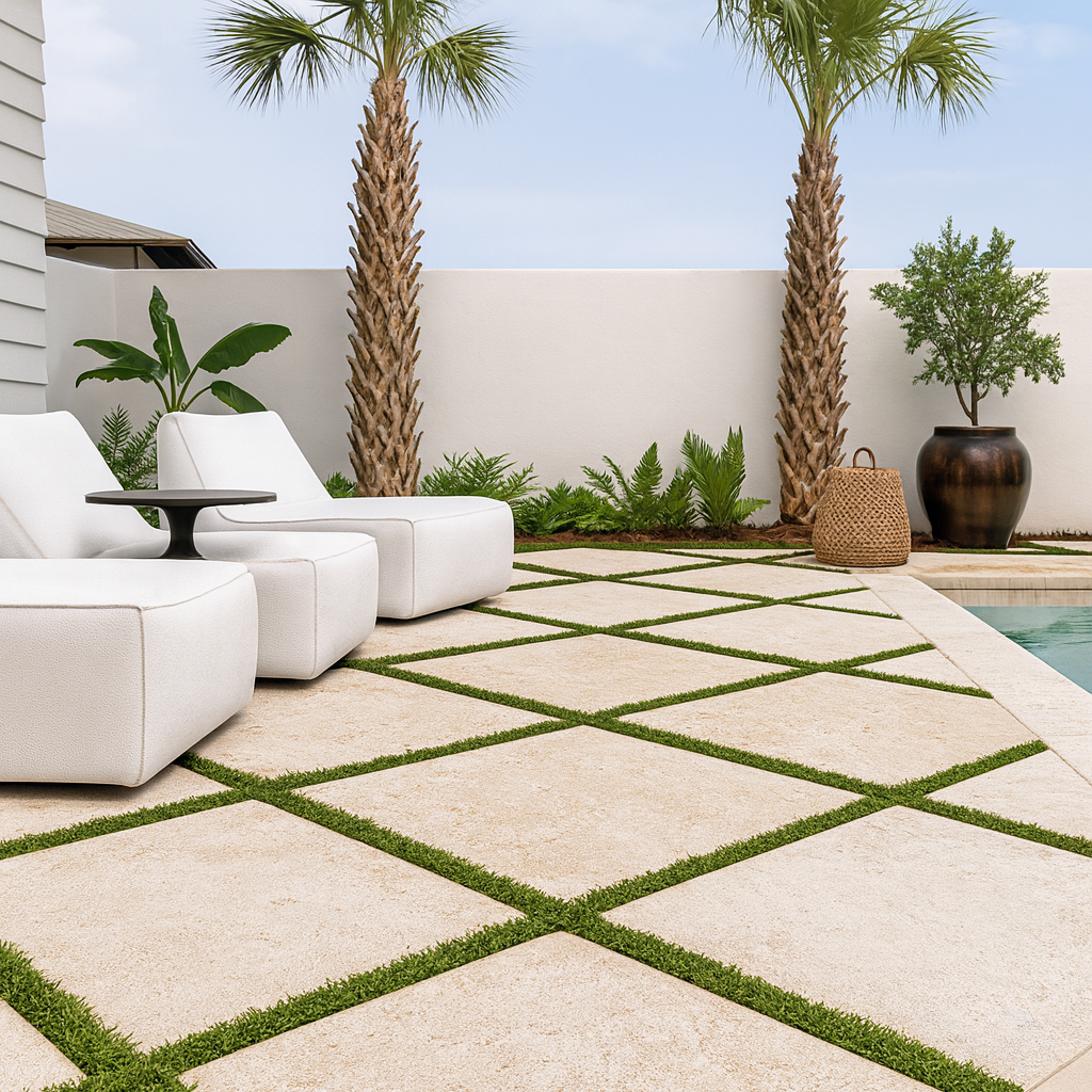 Modern Hardscape Patio